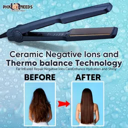 Pick Ur Needs High Quality Professional Hair Straightener 40W With Temperature Control Hair Straightener image 3