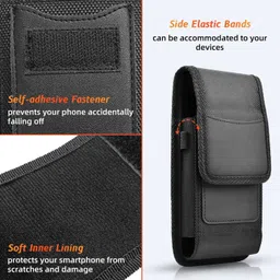 KUMIJASHI Men's Mobile Phone Waist Pouch-picture-10