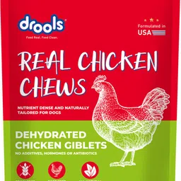 drools Dehydrated Real Chews Giblets, Chicken Dog Treat-picture-16