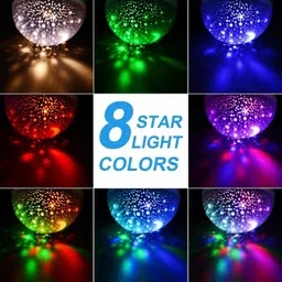 bfsteckt Romantic Sky Star Master Projector USB LED Lamp, Rotating 4 Mode for Kids Night Lamp image 3