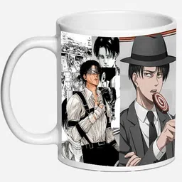 gsstudio Levi Anime |Attack on titan lover anime|HD printed, Best For Gifts Ceramic Coffee Mug-picture-16