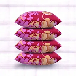 kuihome Polyester Fibre Sleeping Pillow Pack of 4 Abstract-picture-39