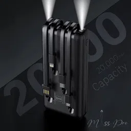 misspro 200000 mAh 18 W Compact Pocket Size Power Bank image 4