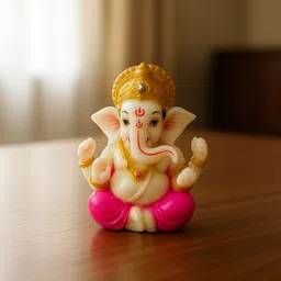 wearcraftjpr 1220 - Small Ganesh Ji Decorative Showpiece - 7 cm-picture-20