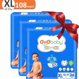 oyo baby Extra Absorb Pants, Baby Pull-Up Diaper Pants - XL-picture-12