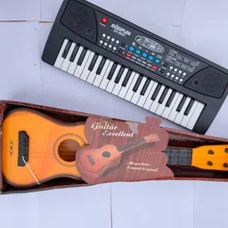 Combo Bigfun Kids Toys Electronic Musical & Printed Guitar Toy | Learning Toy-image-63