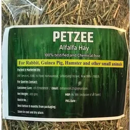 petzee Alfalfa Hay 0.8 kg (2x0.4 kg) Dry Young, Adult Rabbit Food-picture-19