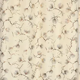 galaxy drape 153 cm (5 ft) Window Velvet Room Darkening Curtain (Pack Of 2) image 4