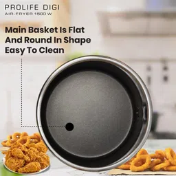havells PROLIFE DIGI with Advance Hot Air Technology, Temperature Control Air Fryer image 5