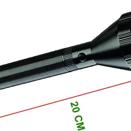 benson Small Sun Rechargeable 3 Mode High power LED Waterproof Metal Body 6 hrs Torch Emergency Light image 2