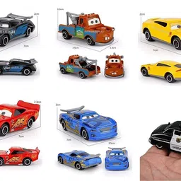 crazybuy Pack of 6 Mini Metal Die-cast Car for Kids, Small Mini Racing Cars-picture-20