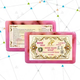 pihaaru Pack of 2 ,Skin Brightening Rose Soap – Pure & Gentle Touch (200gm)'-picture-31