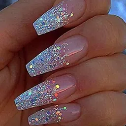 urban box 8Pcs DIY Nail Art Gradient Glitter Hexagon Shape For Nail Art Decorations image 3