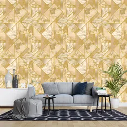 guru production Vinyl Decorative Yellow Wallpaper image 5