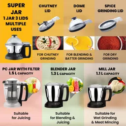 panasonic premium 750 W Juicer Mixer Grinder image 5