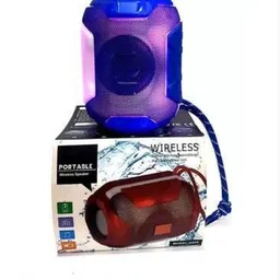 Treadmill A005 162 Blue Portable Wireless Bluetooth Speaker with DJ Light 10 W Bluetooth Speaker-image-38