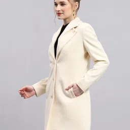 monte carlo Wool Blend Coat For Women image 3
