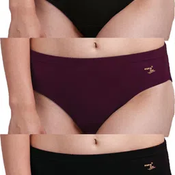 rupa Pack of 3 Women Hipster Multicolor Panty-picture-26