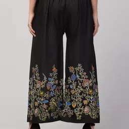 zarmin Pack of 2 Women Regular Fit Multicolor Cotton Blend Trousers image 2