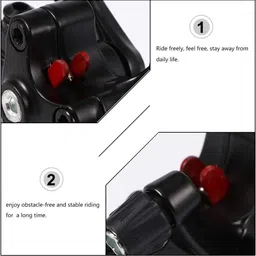 nsv Cycle Disc Brake MTB Mountain Front Bicycle Mechanical Caliper Alloy Bicycle Brake Disk image 3