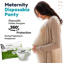 caredone Pack of 15 Women Disposable White Panty image 5