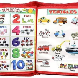 sharvil Microfibre Baby Pillow Pack of 1 Animals, Birds, Alphanumeric, Fruits image 2