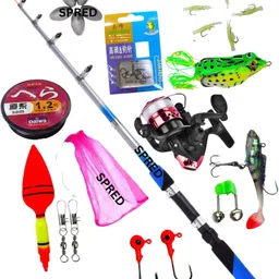 spred Fishing set comlete kit euttk Multicolor Fishing Rod-picture-20