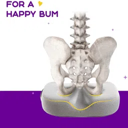 micura Memory Foam Orthopaedic Pillow Pack of 1 Solid image 4