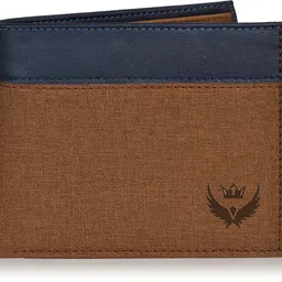 lorenz Men Casual Blue, Brown Artificial Leather Wallet image 2