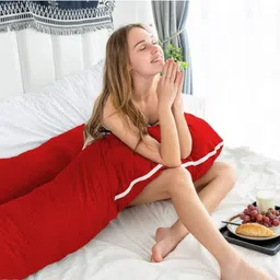 wild mint Premium series Polyester Fibre Solid Pregnancy Pillow Pack of 1 image 4