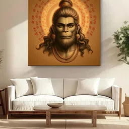 999Store Brown & Beige Canvas Religious Wall Paintings Wall Art-picture-30