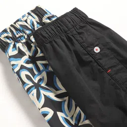 THE BEAR HOUSE Pack Of 2 Printed Pure Cotton Boxers BOX-KIWANI-AS image 3