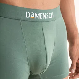 DAMENSCH Men Pack of 2 Deo-Cotton Anti-Bacterial Trunks DAM-NE-CTST-T-DIG-RAE image 2