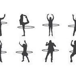 SPOCCO Hula Hoops, 27.5 Inch Weighted Hoola Hoops for Exercise, Lose Weight, Fat Burning, Indoor/Outdoor Hula Rings, Suitable for Beginners, Adults and Kids A8 (Multicolour) image 3