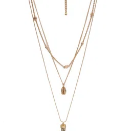 Madame  Rose Gold-Plated Layered Necklace image 2