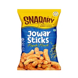 generic Snaqary Puff Combo Jowar Puff - chaat Masala | Jowar Puff - Masala Munch | Jawar Rings | Jawar Sticks (4packs 70g Each) image 4
