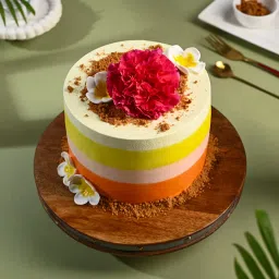 Tropical Beach Blossom Cake-image-32