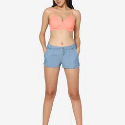 In Care Pack Of 2 Full Coverage Non Padded Pure Cotton T-shirt Bras With All Day Comfort image 3