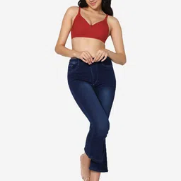 In Care Pack Of 2 Full Coverage Non Padded Pure Cotton T-shirt Bras With All Day Comfort image 5