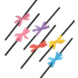 FUNKRAFTS Girls Black & Pink Set of 6 Embellished Bobby Pins-picture-46