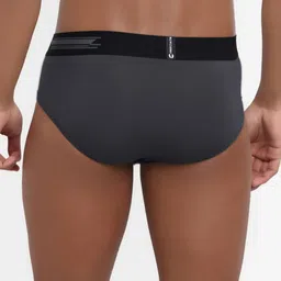 FREECULTR Men Pack Of 2 Solid 3X Anti-Microbial Air-Soft Micromodal Briefs FC-XT-B-AG-POB image 4