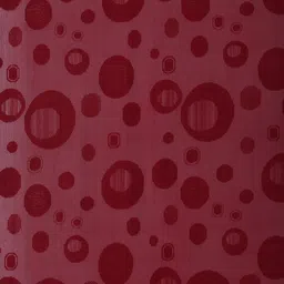 HOSTA HOMES Maroon Set of 4 Geometric Door Curtain image 5