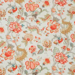 HOSTA HOMES Orange Digital Printed 6 Seater Table Cover image 4