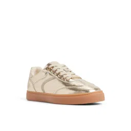 Aldo Erilga Women Gold Sneakers-image-16