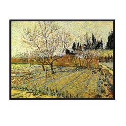 The Art House Yellow & Green Tree Painting Wall Art image 2