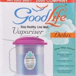 yesmoo GoodLife 4 Way Action Deluxe Facial Steamer Vaporizer For Cold And Cough, Inhaler Vaporiser, Facial Sauna Blue image 2