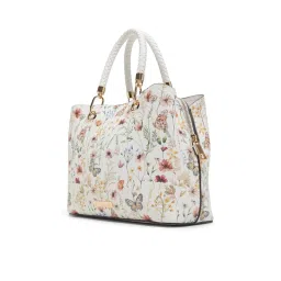 Aldo Lothycan Multicolor Womens Satchel Bag with Detachable Strap and Keychain image 2