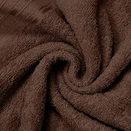 Home Fresh Brown Set Of 4 Cotton 400 GSM  Towels image 4