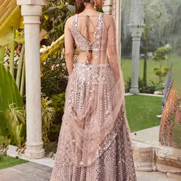 Mehak Murpana Embroidered Ready to Wear Lehenga & Blouse With Dupatta image 2