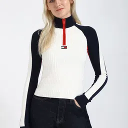 Tommy Hilfiger Women Colourblocked Pullover-picture-17